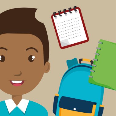 çanta öğrenci dizüstü not defteri