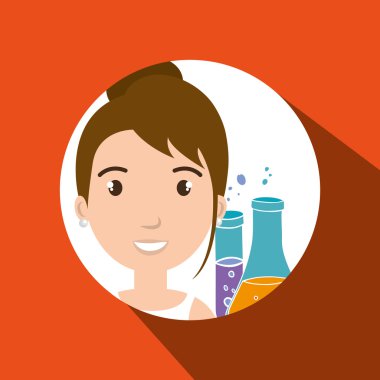 kişi tüp laboratuvar Kimya