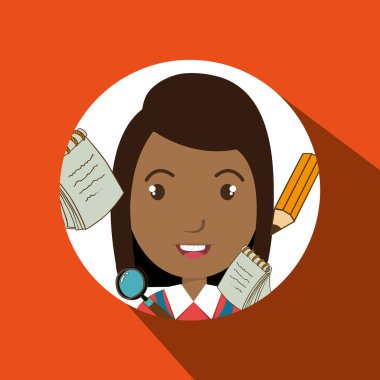 Öğrenci kalem not defteri arama