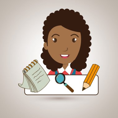 Öğrenci kalem not defteri arama