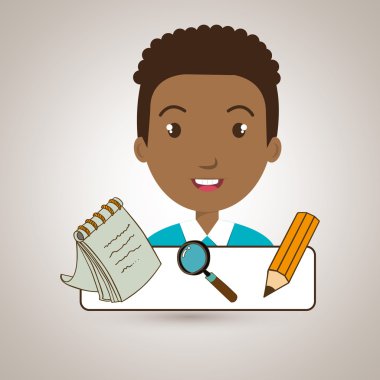 Öğrenci kalem not defteri arama