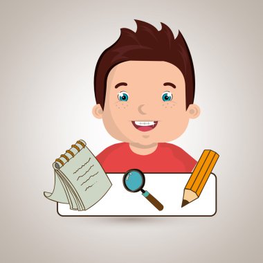 Öğrenci kalem not defteri arama