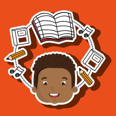 Öğrenci müzik defter kalem