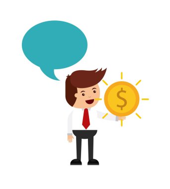 insanlar iş Finans simgesi tasarım