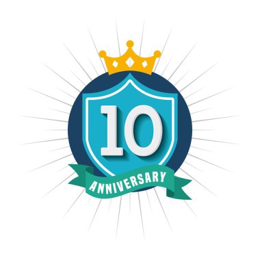 evlilik yıldönümlerinden kartı simgesi tasarım