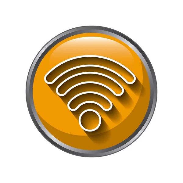 WiFi pictogram ontwerp — Stockvector