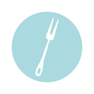 aracı çatal bıçak takımı siluet simge