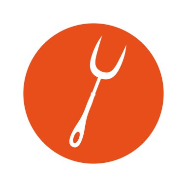 aracı çatal bıçak takımı siluet simge