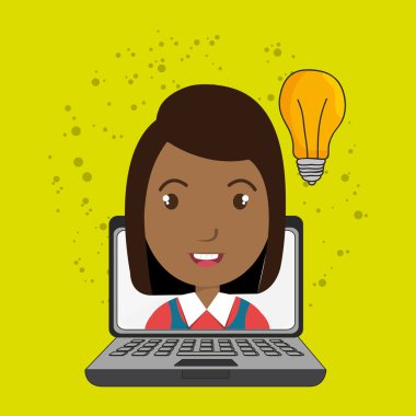 Öğrenci dizüstü fikir Okulu