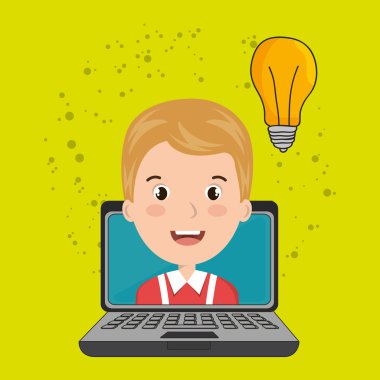 Öğrenci dizüstü fikir Okulu