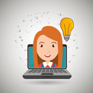 Öğrenci dizüstü fikir Okulu