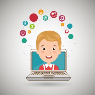 Öğrenci dizüstü fikir Okulu