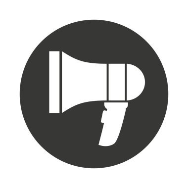 Hoparlör ses siluet simge