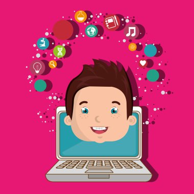 Öğrenci dizüstü fikir Okulu