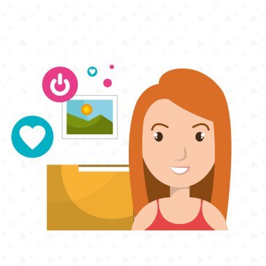 kadın klasörü Fotoğraf web