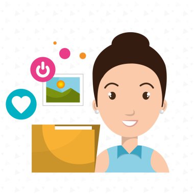 kadın klasörü Fotoğraf web