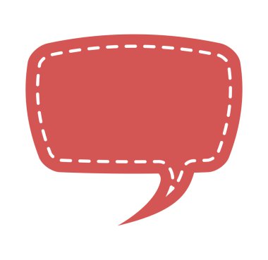 konuşma balonu izole simgesinin