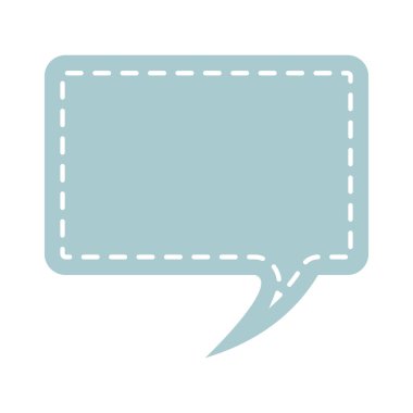 konuşma balonu izole simgesinin