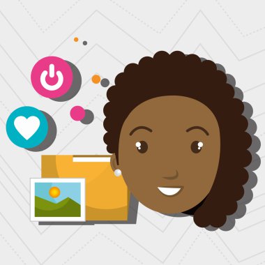 kadın klasörü Fotoğraf web