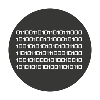 veri depolama izole simgesi