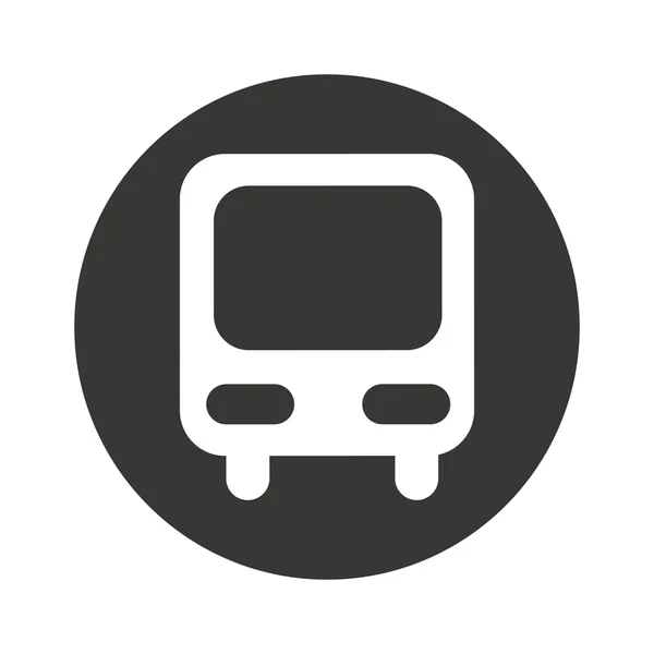 Autobús camión coche público icono — Vector de stock