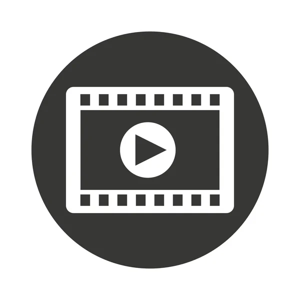 Ícone de reprodução botão media player — Vetor de Stock