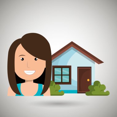 adam ev Emlak simgesi