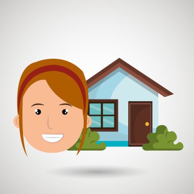 adam ev Emlak simgesi