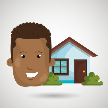 adam ev Emlak simgesi