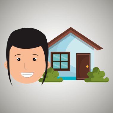 adam ev Emlak simgesi