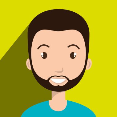 adam karakter çocuk simgesi
