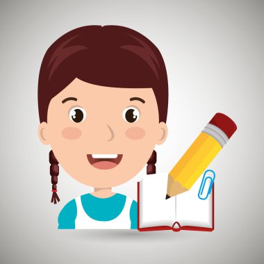 öğrenci okul öğesi simgesi