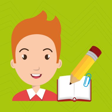 öğrenci okul öğesi simgesi