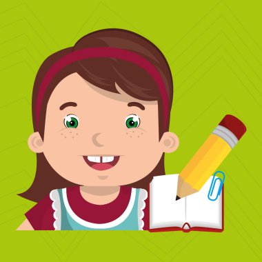 öğrenci okul öğesi simgesi