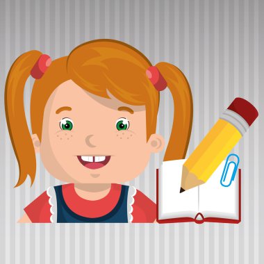 öğrenci okul öğesi simgesi