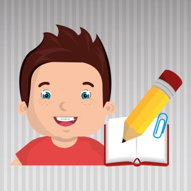 öğrenci okul öğesi simgesi