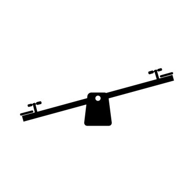 simge vektör aşağı yukarı tahterevalli Bahçesi