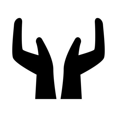 el açık fingericon vektör