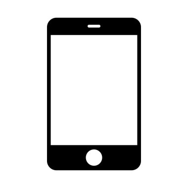 Smartphone Ekran cep telefonu simge vektör