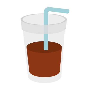 cam içki saman simge vektör