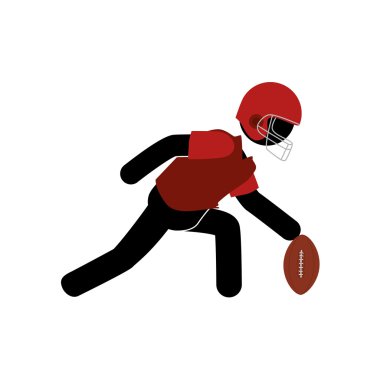 Amerikan futbolu player simgesi