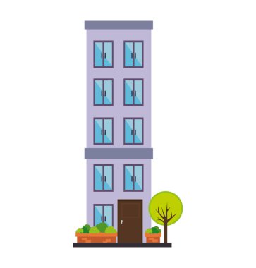 apartman kulesi şehir