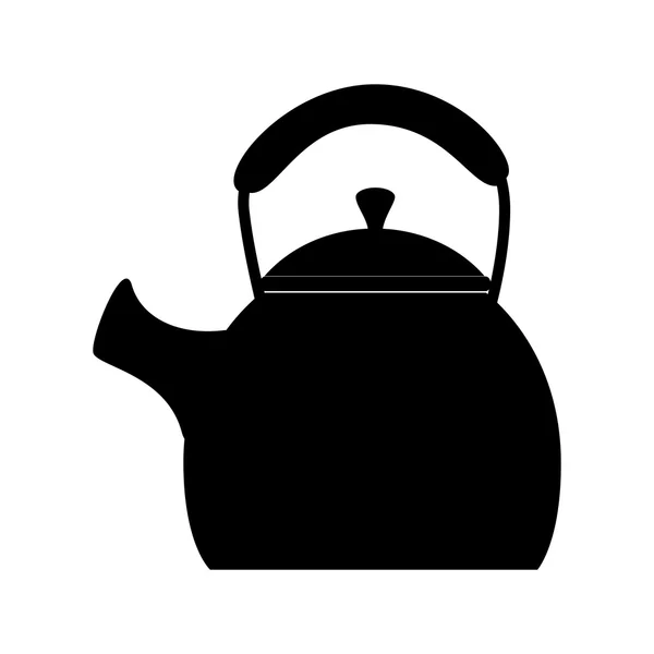 Теплый вектор иконок чайника — стоковый вектор