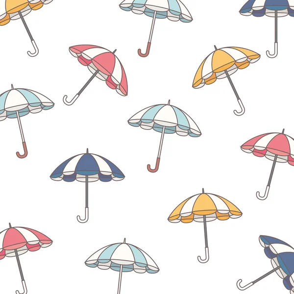 Pozadí slunečník deštník ikona Vektor — Stockový vektor