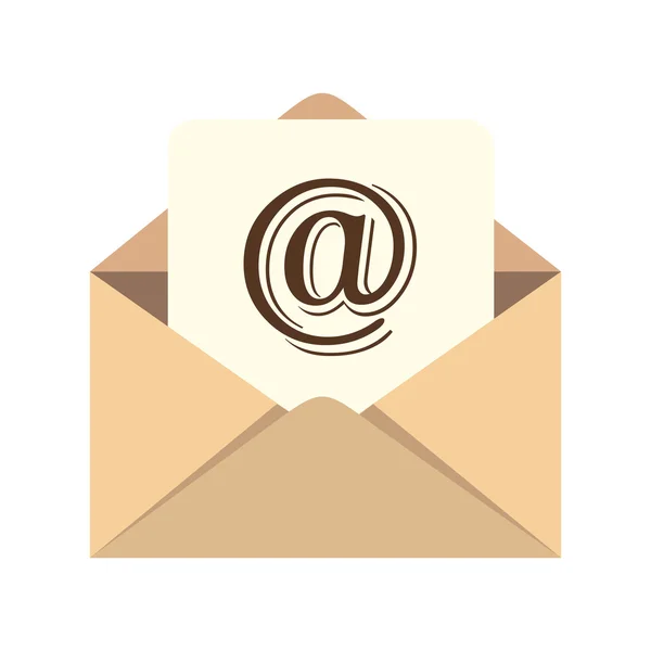 Web letter mail email — Stock Vector