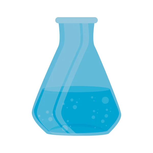 Flacon bouteille de chimie — Image vectorielle