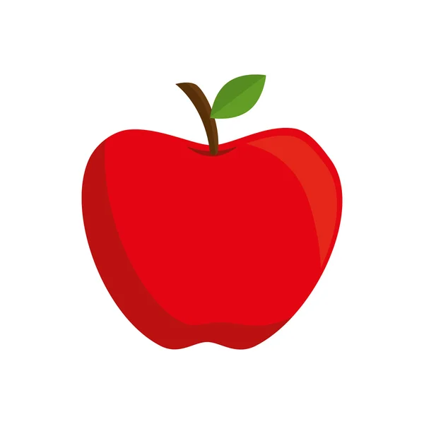 Apple red school — Stock Vector