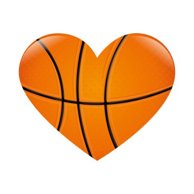 Basketbol kalp aşk