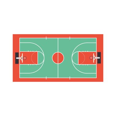 Basketbol mahkeme üst