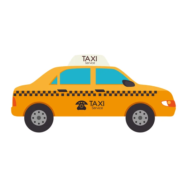 Taxi cab bil — Stock vektor